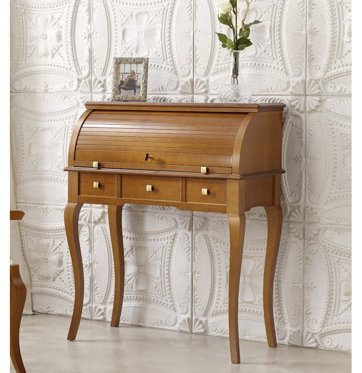 Canora Grey Dewayne Secretary Desk with Hutch Wayfair